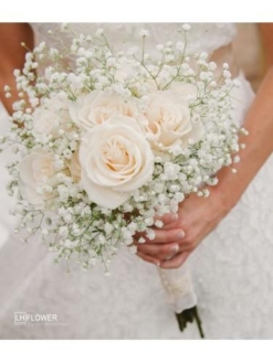 hoa cầm tay cô dâu đẹp