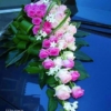 trang trí xe hoa đơn giản