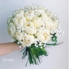 bông cầm tay cô dâu
