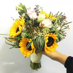 hoa cưới hướng dương