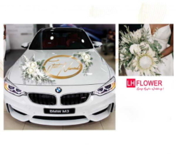 trang trí xe hoa cưới giá rẻ