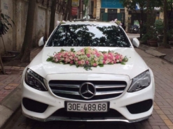 trang trí xe hoa đơn giản