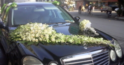 hoa cưới xe cô dâu