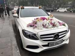 hoa cưới xe dâu