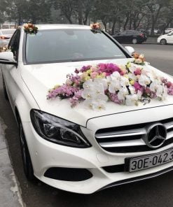 hoa cưới xe dâu