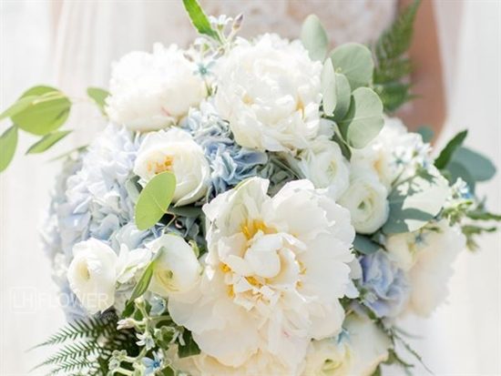 cách bó hoa cưới cẩm tú cầu