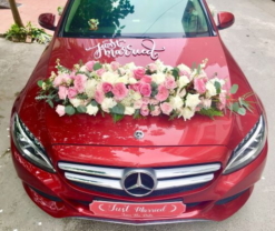 mẫu trang trí xe hoa