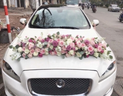 hoa xe cưới đẹp
