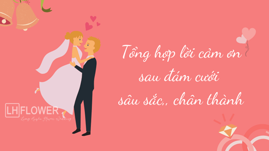 lời cảm ơn đám cưới