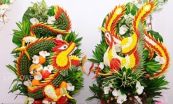 Mẫu tráp ăn hỏi rồng phượng đẹp