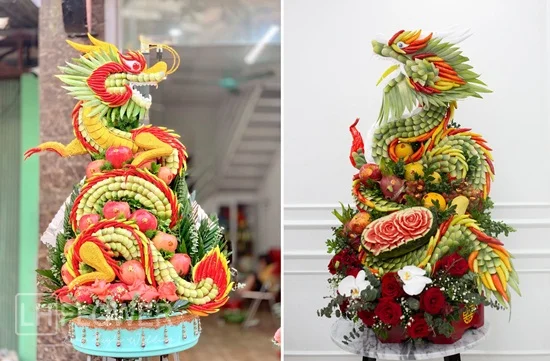 cách kết tráp ăn hỏi rồng phượng