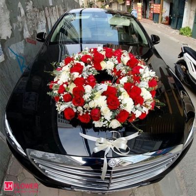 trang trí xe hoa quận Tây Hồ