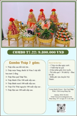 Combo 7 tráp ăn hỏi cao cấp 22