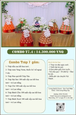 Combo 7 tráp ăn hỏi cao cấp 4